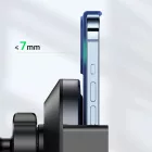 Ugreen CD256 Autós Tartó és Qi Töltő 15W - Szellőzőrácsra