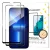 iPhone 17e / 16e / 14 / 13 / 13 Pro Kijelzővédő Üvegfólia - Wozinsky Full Glue Tempered Glass - Fekete x 2 db