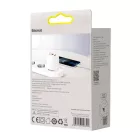Baseus Compact Hálózati Töltő 30W - 2x USB-A + USB-C - Fehér