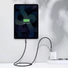 Baseus Compact Hálózati Töltő 30W - 2x USB-A + USB-C - Fehér