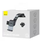 Baseus Easy Control Clamp 2in1 Autós Tartó - Szellőzőrács + Tapadókorong - Fekete