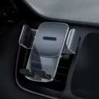 Baseus Easy Control Clamp 2in1 Autós Tartó - Szellőzőrács + Tapadókorong - Fekete