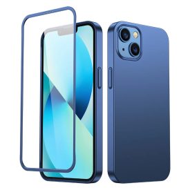 iPhone 13 Tok - Joyroom 360 - Képernyővédővel - Kék iPhone 13 Tok - Joyroom 360 - Képernyővédővel - Kék
