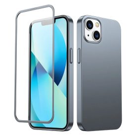iPhone 13 Tok - Joyroom 360 - Képernyővédővel - Szürke iPhone 13 Tok - Joyroom 360 - Képernyővédővel - Szürke