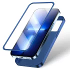 iPhone 13 Pro Max Tok - Joyroom 360 - Képernyővédővel - Kék