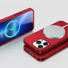iPhone 13 Pro Tok - Joyroom 360 - Képernyővédővel - Piros