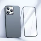 iPhone 13 Pro Tok - Joyroom 360 - Képernyővédővel - Szürke