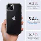 iPhone 13 Mini Tok - Spigen Liquid Crystal - Átlátszó