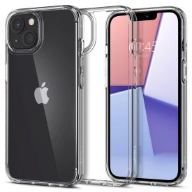 iPhone 13 Tok - Spigen Ultra Hybrid - Átlátszó iPhone 13 Tok - Spigen Ultra Hybrid - Átlátszó