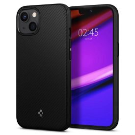 iPhone 13 Tok - Spigen Mag Armor MagFit - Matt Fekete iPhone 13 Tok - Spigen Mag Armor MagFit - Matt Fekete