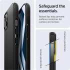 iPhone 13 Tok - Spigen Mag Armor MagFit - Matt Fekete