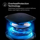 Spigen PF2004 PowerArc Vezeték Nélküli Qi Töltő 15W - Fekete