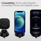 Spigen ITS35W OneTap MagSafe Autós Tartó és Töltő - Tapadókorongos