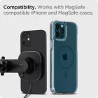 Spigen ITS12W OneTap MagSafe Autós Tartó és Töltő - Szellőzőrácsba