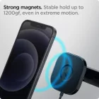 Spigen ITS12W OneTap MagSafe Autós Tartó és Töltő - Szellőzőrácsba