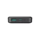 Joyroom W020 CCC MagSafe Power Bank 10000mAh 20W + 0.25m USB-A/C Kábel - Fekete