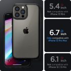 iPhone 13 Pro Max Tok - Spigen Ultra Hybrid - Fekete