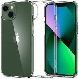 iPhone 13 Tok - Spigen Liquid Crystal - Átlátszó iPhone 13 Tok - Spigen Liquid Crystal - Átlátszó