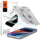 iPhone 13 / 13 Pro / 14 / 16e / 17e Kijelzővédő Üvegfólia - Spigen Glas.tR EZ Fit x 2 db