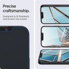 iPhone 13 / 13 Pro / 14 / 16e / 17e Kijelzővédő Üvegfólia - Spigen Glas.tR EZ Fit x 2 db