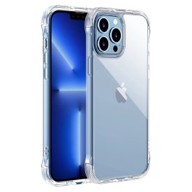 iPhone 13 Tok - Joyroom Defender - Támasztékkal - Átlátszó   iPhone 13 Tok - Joyroom Defender - Támasztékkal - Átlátszó