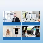 iPhone 13 Tok - Joyroom Defender - Támasztékkal - Átlátszó