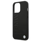 iPhone 13 Pro Max Tok - BMW Signature Logo Imprint - Fekete