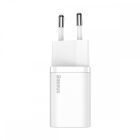 Baseus Super Si Hálózati Töltő 20W - 1xUSB-C - Fehér