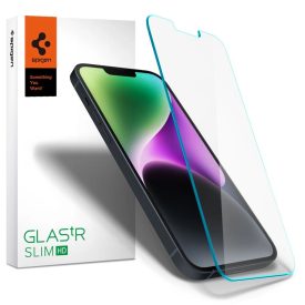   iPhone 13 / 13 Pro / 14 Kijelzővédő Üvegfólia - Spigen Glas.tR Slim