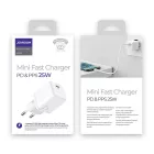 Joyroom Hálózati Töltő 25W - USB-C - Fehér