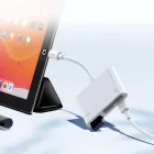 Joyroom HUB Multifunkciós OTG Lightning Adapter - USB 3.2 / SD, TF / Lightning - Fehér