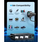 Joyroom JR-CL06 Autós Töltő 154W - 5x USB + USB-C + 3x Szivargyújtó