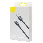 Baseus Crystal Shine USB-A - Lightning Kábel - 1.2m 2.4A - Fekete