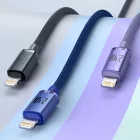 Baseus Crystal Shine USB-A - Lightning Kábel - 1.2m 2.4A - Fekete