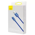 Baseus Crystal Shine USB-A - Lightning Kábel - 1.2m 2.4A - Kék