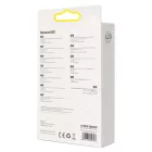 Baseus Crystal Shine USB-A - Lightning Kábel - 1.2m 2.4A - Lila