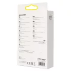 Baseus Crystal Shine USB-A - Lightning Kábel - 2m 2.4A - Fekete