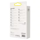 Baseus Crystal Shine USB-A - Lightning Kábel - 2m 2.4A - Lila