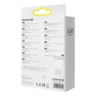 Baseus Crystal Shine USB-C - Lightning Kábel - 1.2m 20W - Fekete