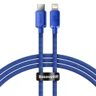Baseus Crystal Shine USB-C - Lightning Kábel - 1.2m 20W - Kék