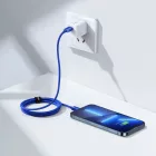 Baseus Crystal Shine USB-C - Lightning Kábel - 1.2m 20W - Kék