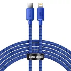   Baseus Crystal Shine USB-C - Lightning Kábel - 2m 20W - Kék