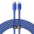 Baseus Crystal Shine USB-C - Lightning Kábel - 2m 20W - Kék