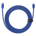 Baseus Crystal Shine USB-C - Lightning Kábel - 2m 20W - Kék