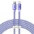 Baseus Crystal Shine USB-C - Lightning Kábel - 2m 20W - Lila