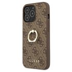 iPhone 13 / 13 Pro Tok - Guess 4G Ring - Barna