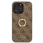 iPhone 13 / 13 Pro Tok - Guess 4G Ring - Barna
