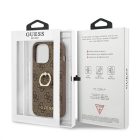 iPhone 13 / 13 Pro Tok - Guess 4G Ring - Barna