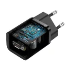 Baseus Super Si Hálózati Gyorstöltő 25W - USB-C - Fekete