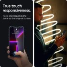 iPhone 13 Pro Max Kijelzővédő Üvegfólia - Spigen Glas.tR EZ Fit Privacy x 2 db